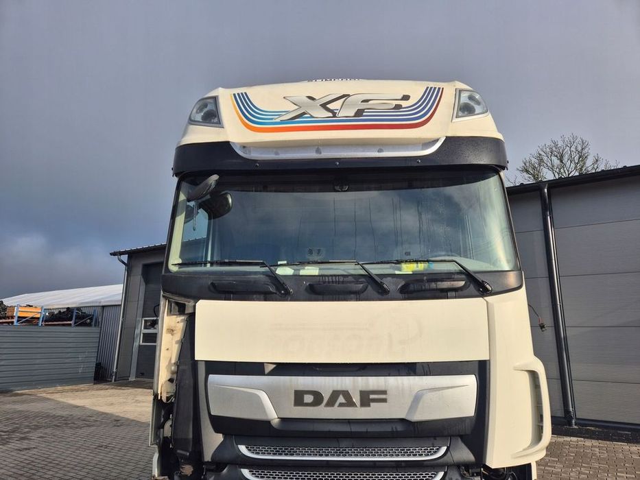kabina biała kompletna daf xf 106 euro 6 lift super space cab