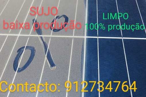 LIMPEZA E MANUTENÇÃO DE PAINÉIS SOLAR E OUTROS