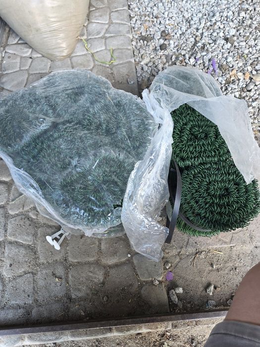 Drut wiązałkowy w otoczce zielonej