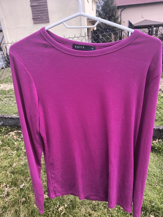 Berry Glow Ribbed Top