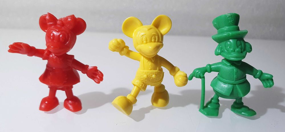 Antiga Coleção Completa ~ ”DISNEY ~ DANONE” ~ 12 Monocromáticos ~ 70´s