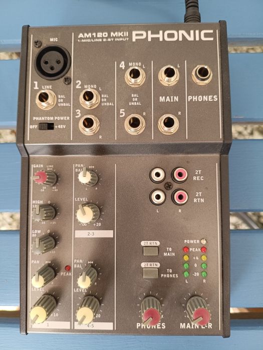 Mixer AM 120 MKII Phonic firmy Thomann