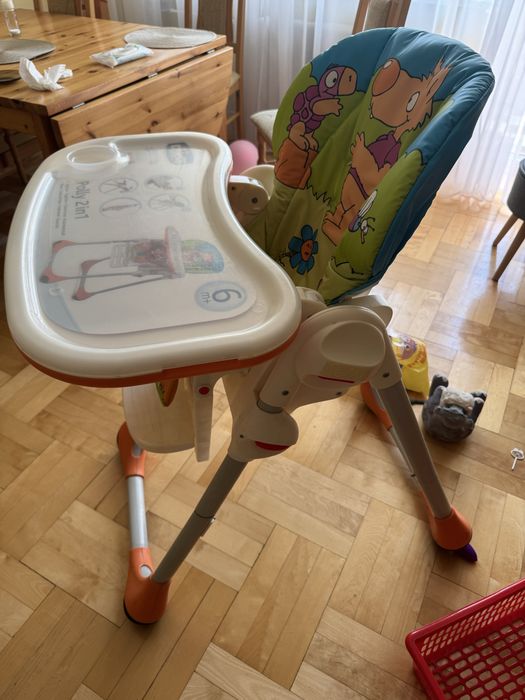 Krzesełko do karmienia dziecka Chicco Polly 2in1