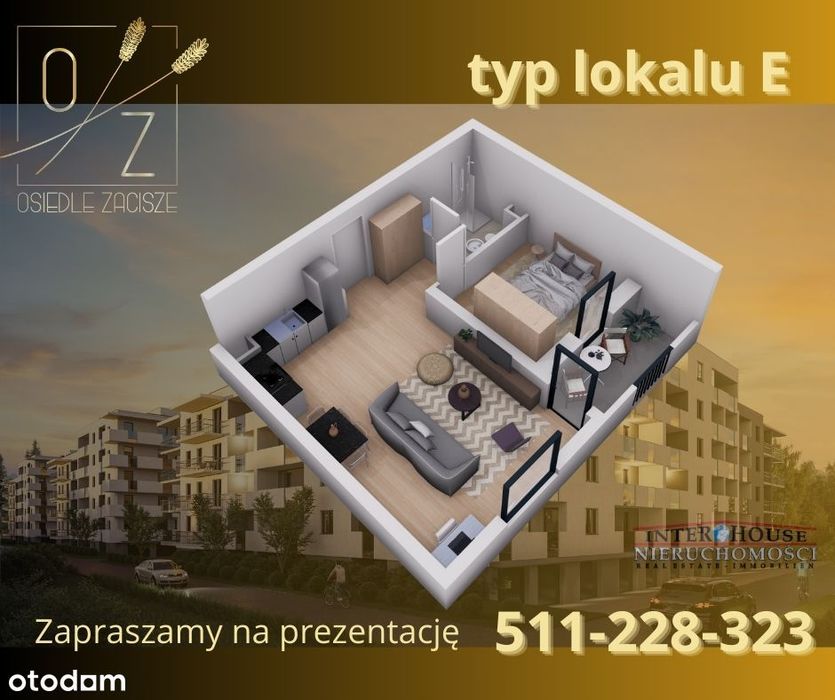 Żytnia Nowe deweloperskie 2pok z aneksem, z loggią