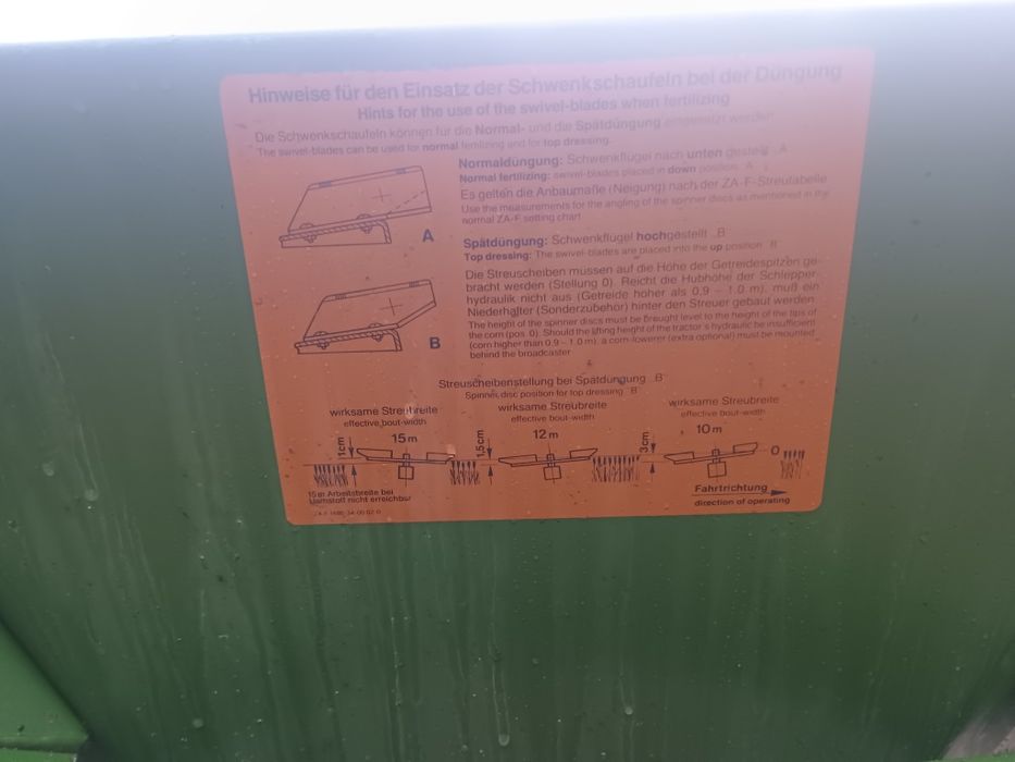 Rozsiewacz Amazone zaf