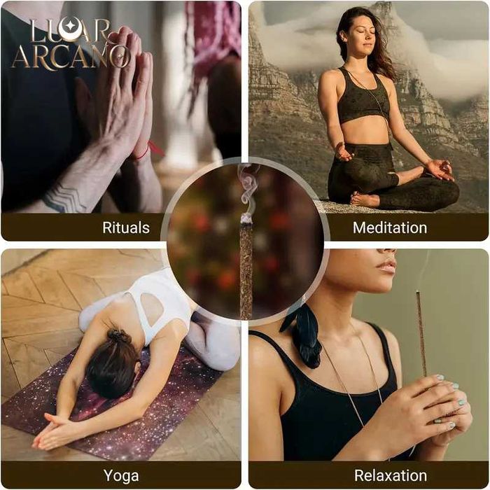 Incensos Artesanais Naturais - Paz, Foco e Harmonia