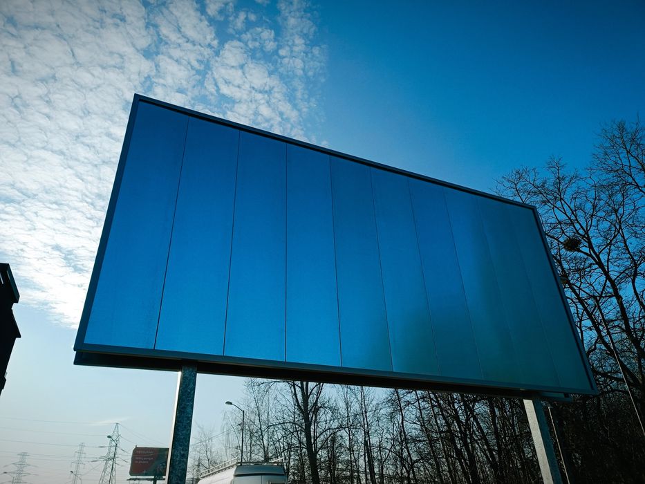 Tablicę reklamowa billboard przestawna