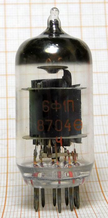 Lampa elektronowa 6F1P Trioda Pentoda (ECF80)[70]