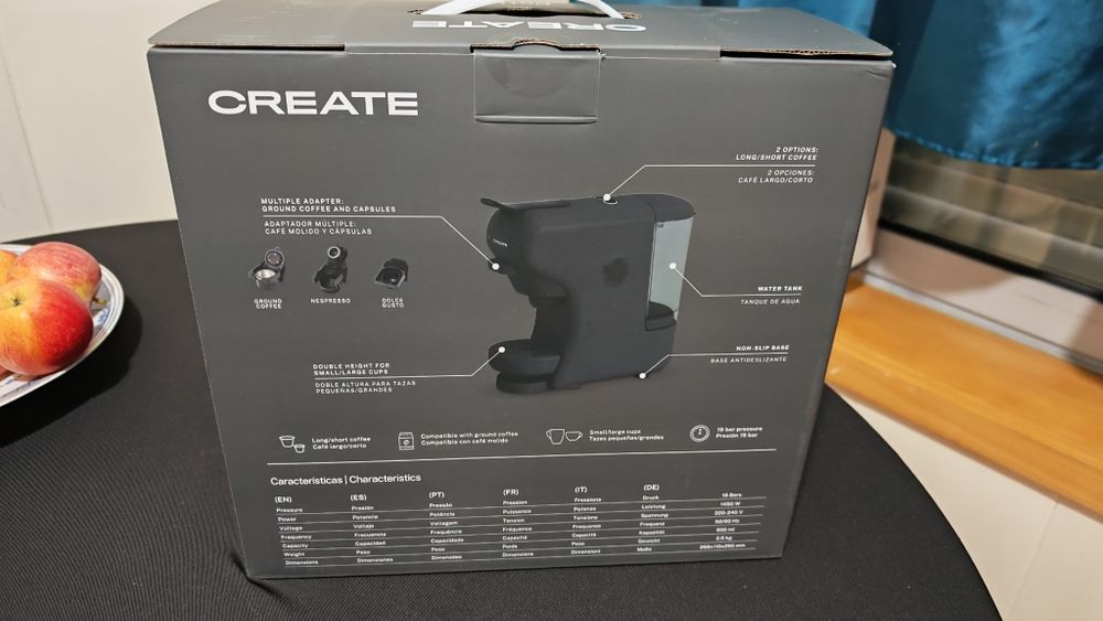 máquina de café nova