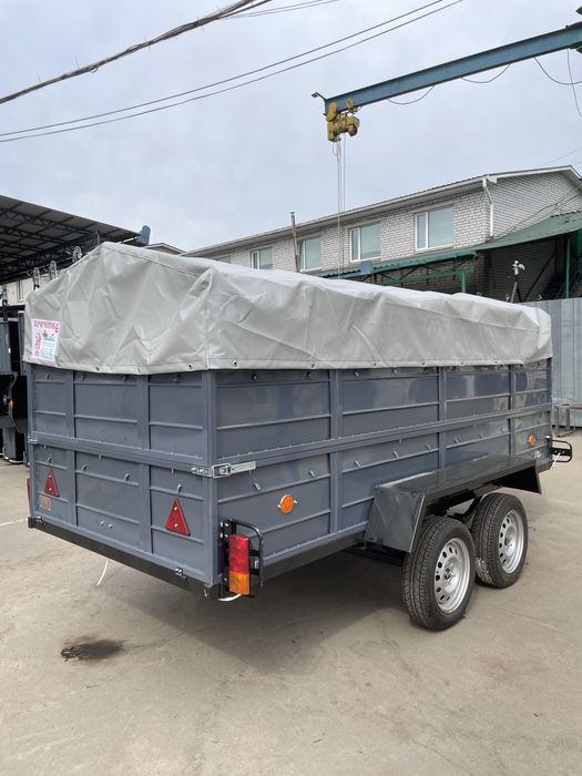 Причеп двовідсний. Завод виробник-заводська ціна. Двуосный прицеп