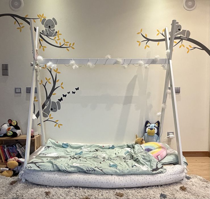 Cama Tipi Zy Baby 140x70 cm + Colchão de Molas