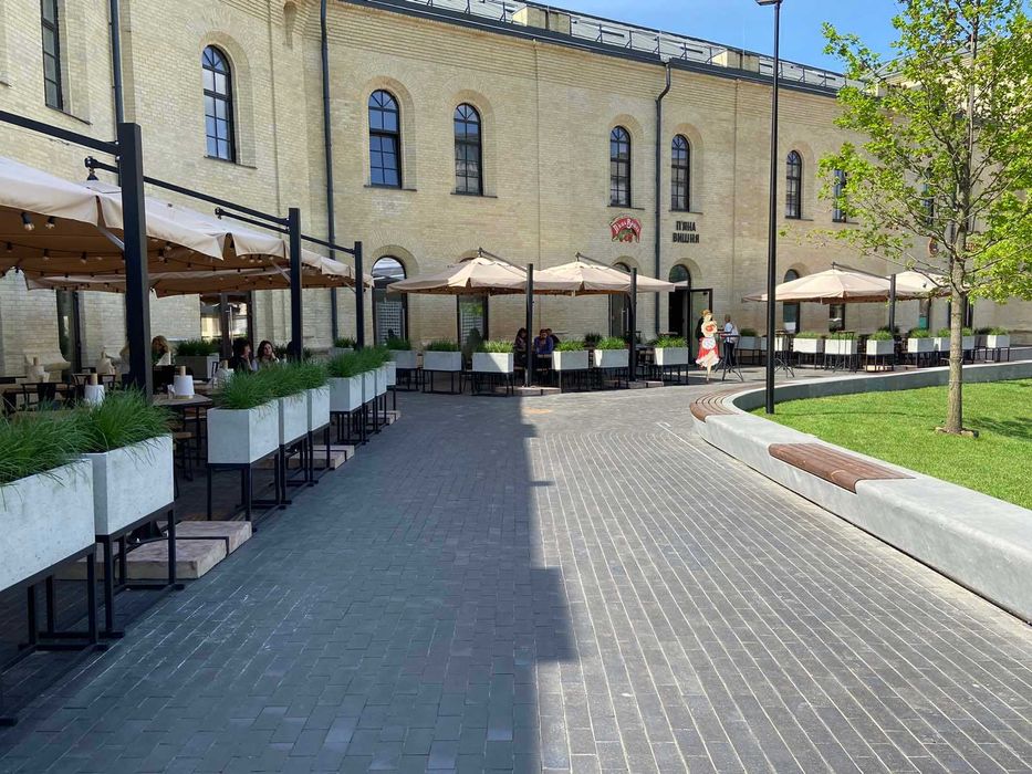 Вазони Loft бетон на Металевих Опорах, Підставки для Кашпо Львів