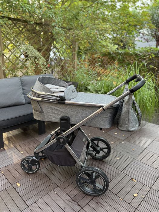 Wózek 2w1 Venicci tinum 2.0 szary srebrny