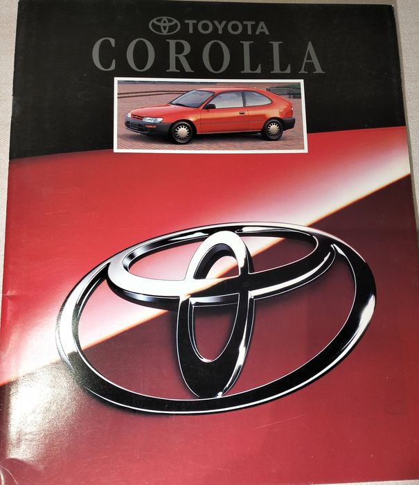 Toyota Corolla E100 Promotional Magazine