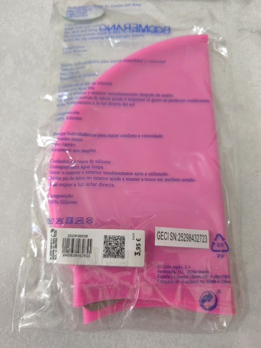 Touca de natação Junior Nova da Boomerang