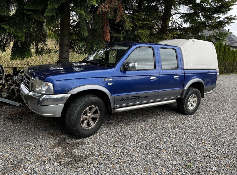 Ford Ranger Mazda B2500 2.5tdi 4x4 2008r rama z dowodem, inne Pickupy