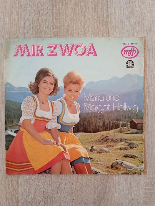 Maria und Margot Hellwig – Mir zwoa | LP winyl | MFP | Germany