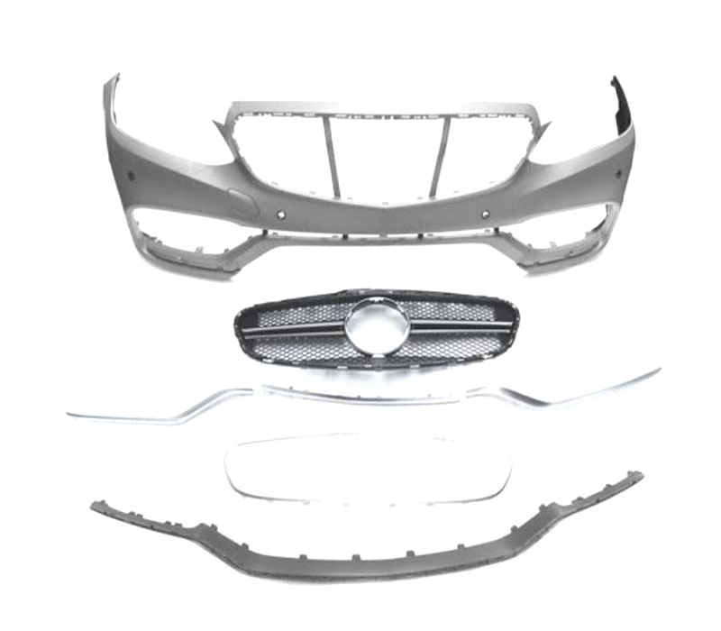 PARA-CHOQUES FRONTAL MERCEDES CLASE E W212 13-16 LOOK AMG E63 PDC