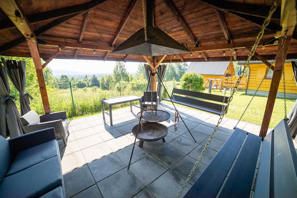 domek w górach domki Szczyrk domki Beskidy sauna jaccuzi ferie zimowe