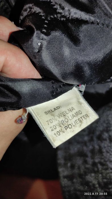 Krótki płaszcz rozmiar XL stan bdb