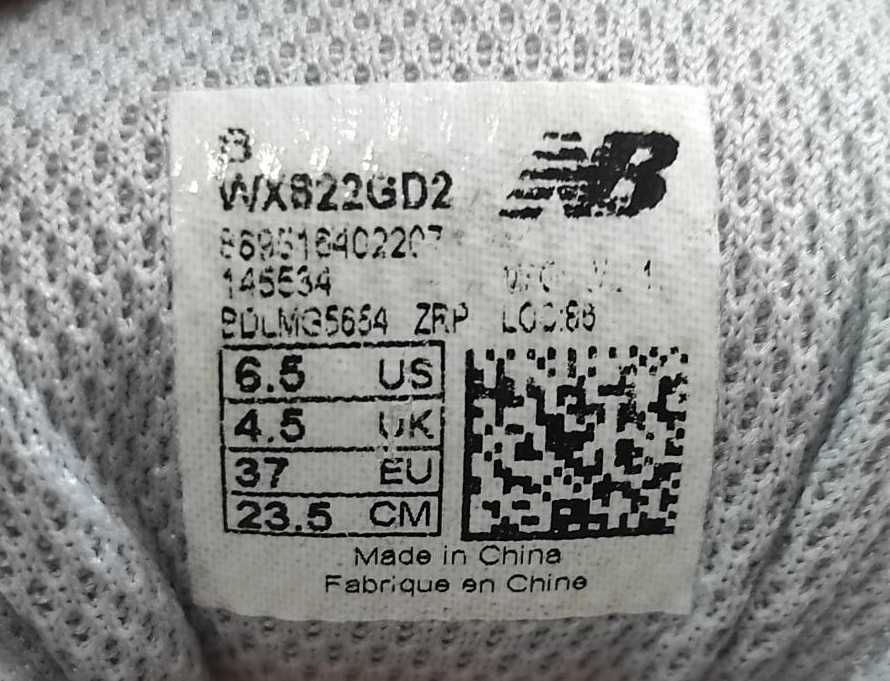 Кроси NEW BALANCE WX822GD2. Оригінал - 37 (23.5см)