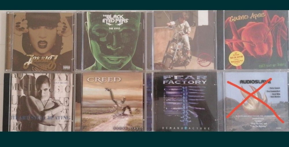 CDs, vários géneros