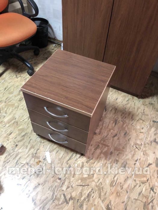 Офисный набор (9 предметов) "Орех темный" бу