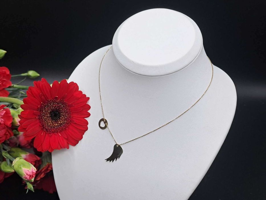 ZŁOTY ŁAŃCUSZEK Celebrytka 1,82 GR. Próba: 585 Roz. 43 Komis Redi