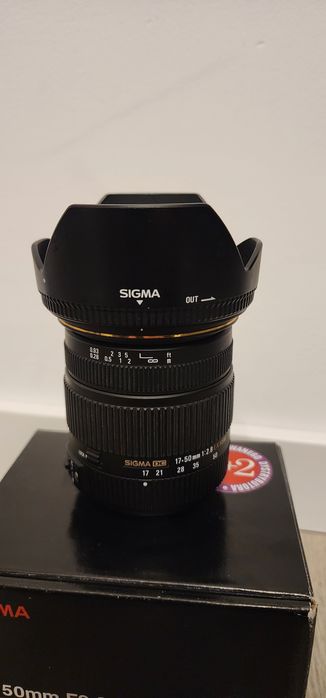 Obiektyw Sigma 17-50 F2.8 Sony A