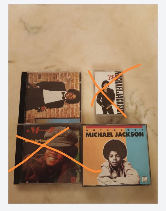 Michael Jackson: 2 CDs (um duplo)