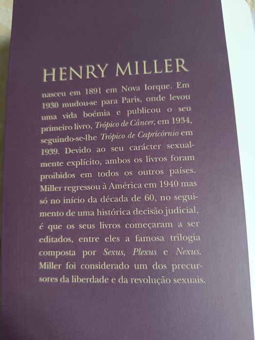 Trópico de Capricórnio de Henry Miller