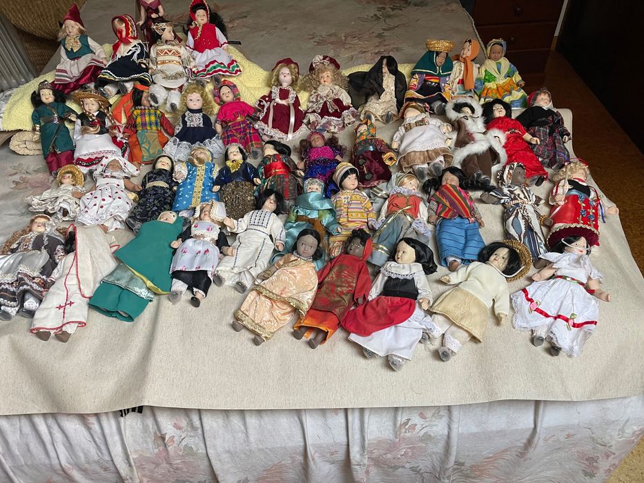Bonecas porcelana