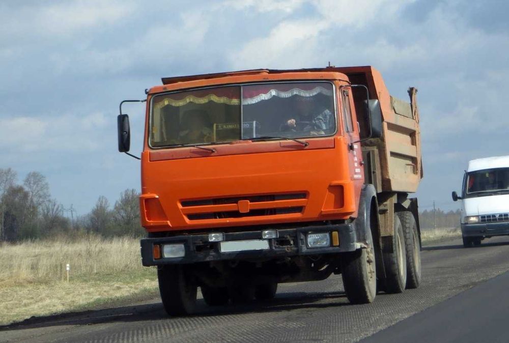 Песок, щебень, отсев, шлак, цемент, чернозем, зил, камаз, насыпью
