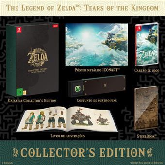 The Legend of Zelda: Tears of the Kingdom Edição Colecionador Switch