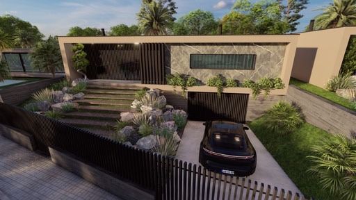 Casa terrea em estrutura com boa esposiçao solar