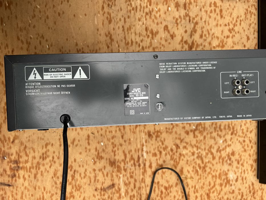 JVC KD X1 KD-X1  magnetofon deck
