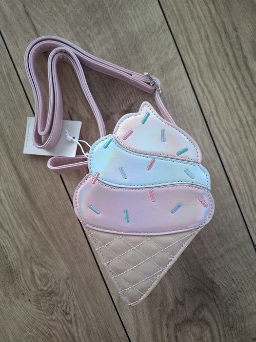 Torebka dziewczęca rożek lodowy mieniąca się Reserved
