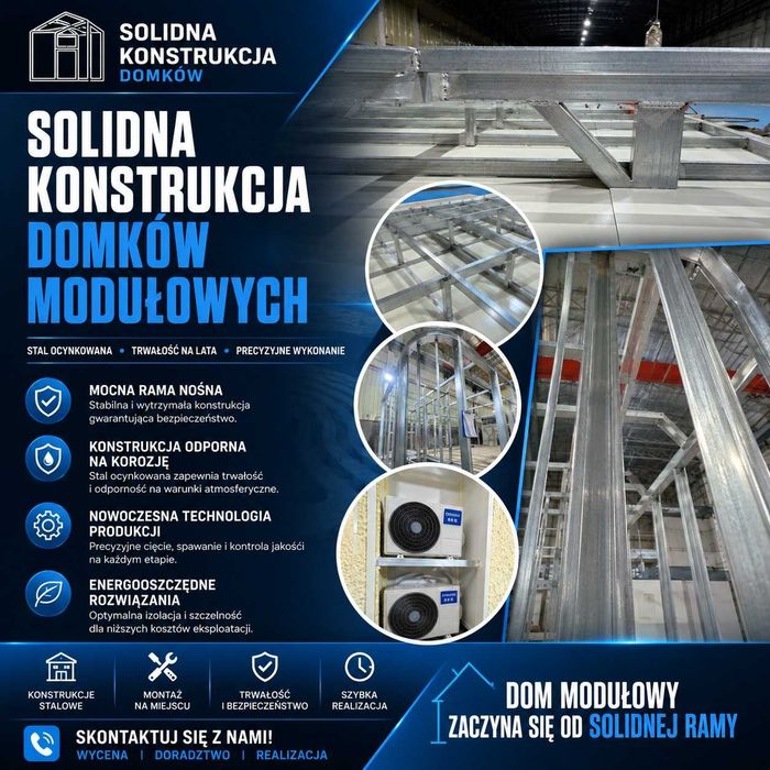 Kontenery, Domki kontenerowe. Obiekty dla przemysłu i rolnictwa