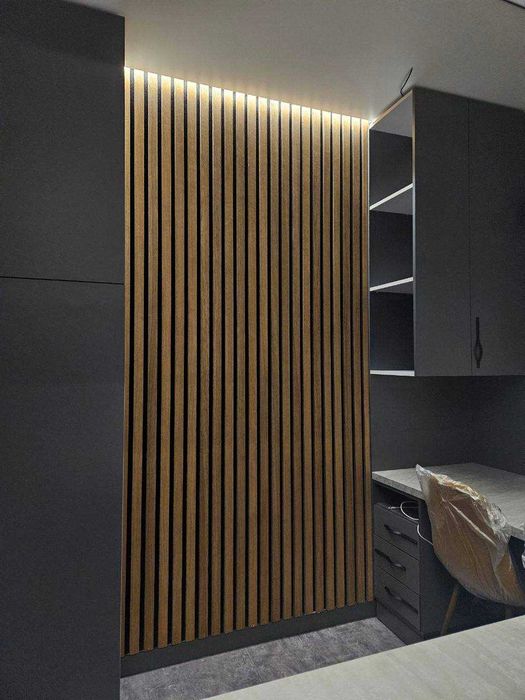 Декоративні рейки на стіну та МДФ панелі / Акустичні панелі  / ВИГІДНО