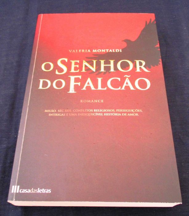 Livro O Senhor do Falcão Valeria Montaldi
