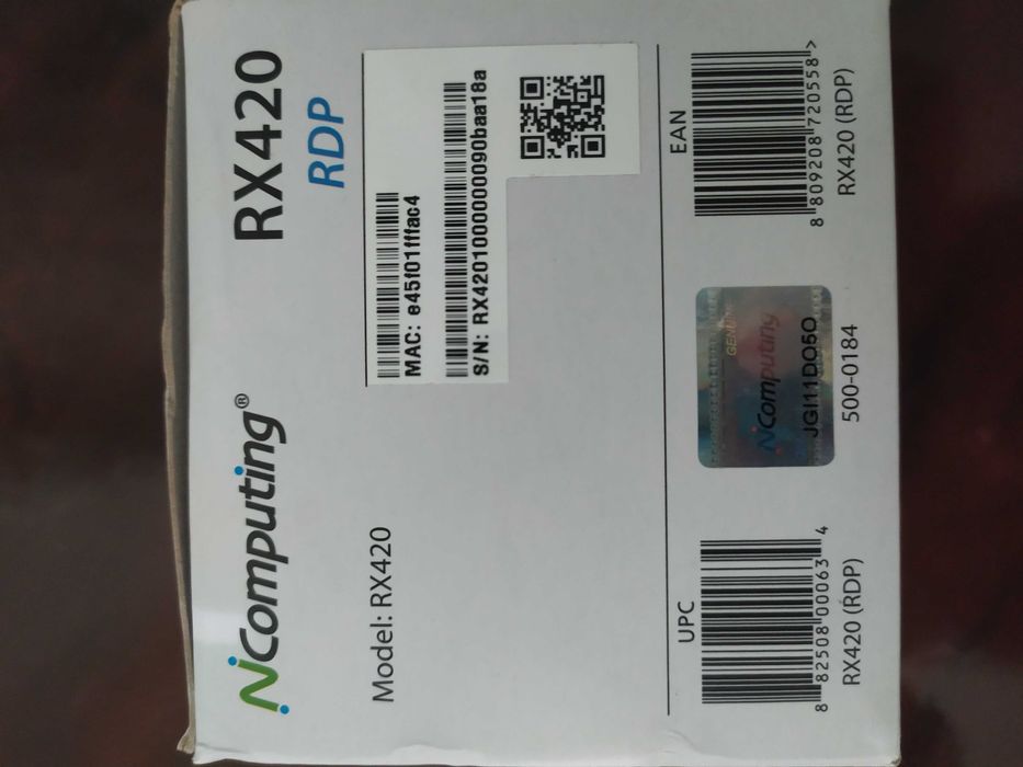 NComputing RX420 RDP