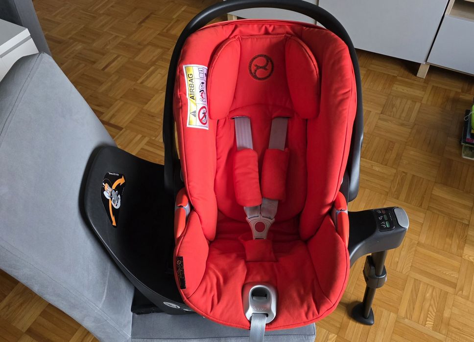 Cybex Z baza isofix + nosidełko Cybex Cloud Z + Fotelik Cybex Sirona