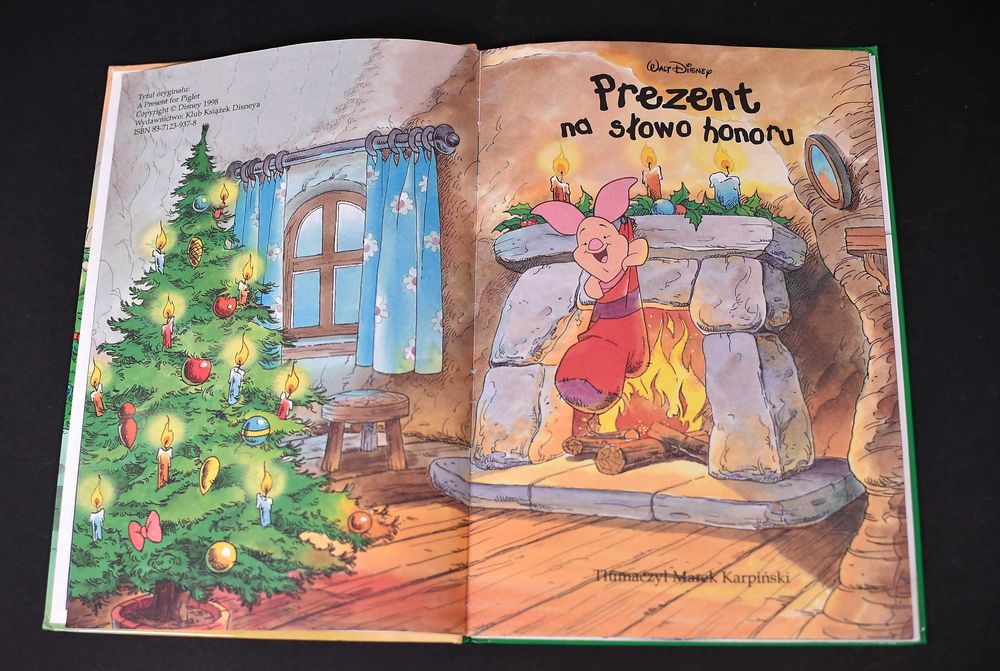 Książka # Disney Kubuś Puchatek Prezent na słowo honoru
