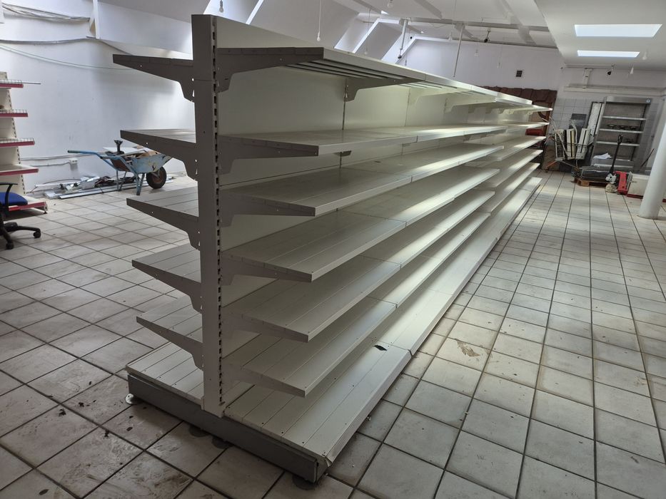 Regał, gondola sklepowa Otto Kind 10 metrów