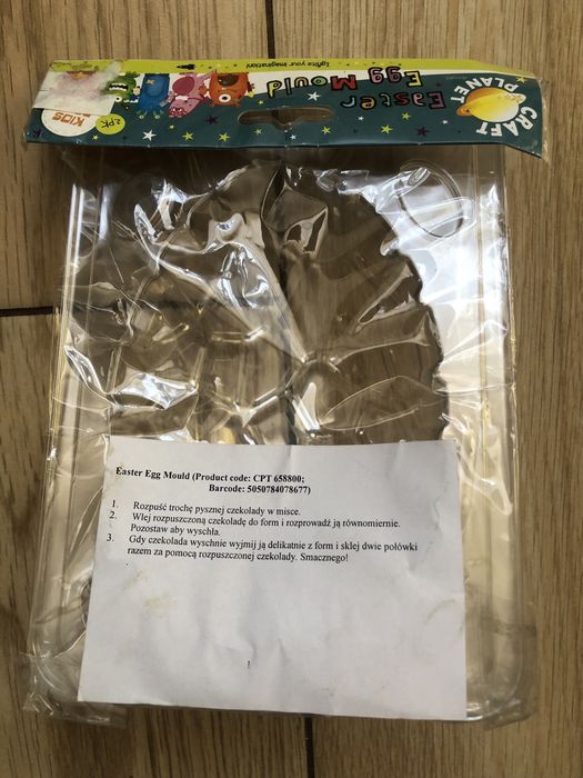 Easter Egg Mould - forma do czekolady