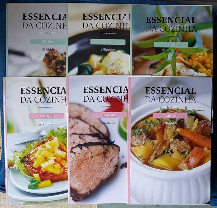 40 livrinhos Essencial da Cozinha do Jornal de Notícias