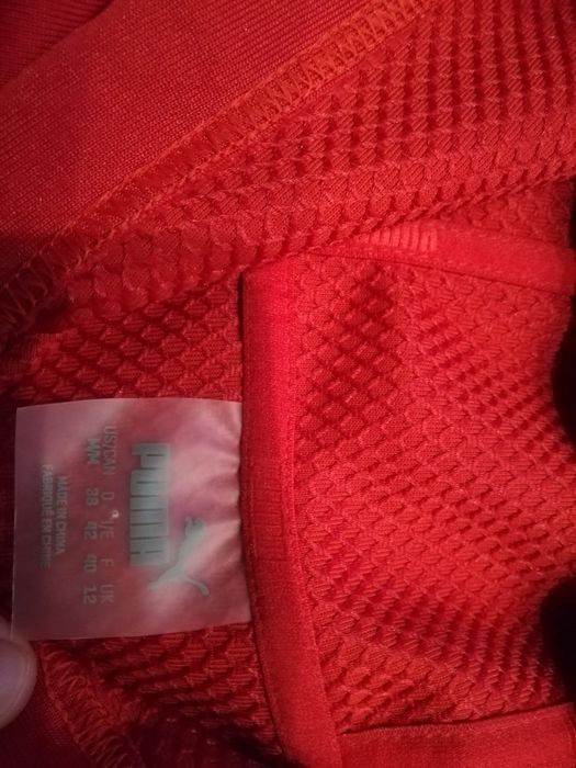 Puma bluza damska Varisity Cropped Cover-up r. M