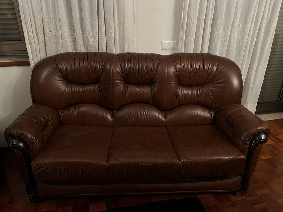 Sofás Vintage Pele