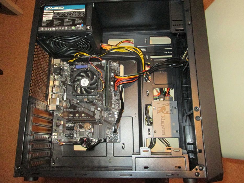 Компьютер Athlon200GE/8gb/120gb с монитором 22",  самовывоз.