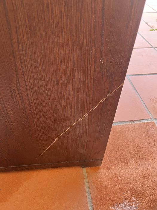 Estante com 5 gavetas - Madeira maciça